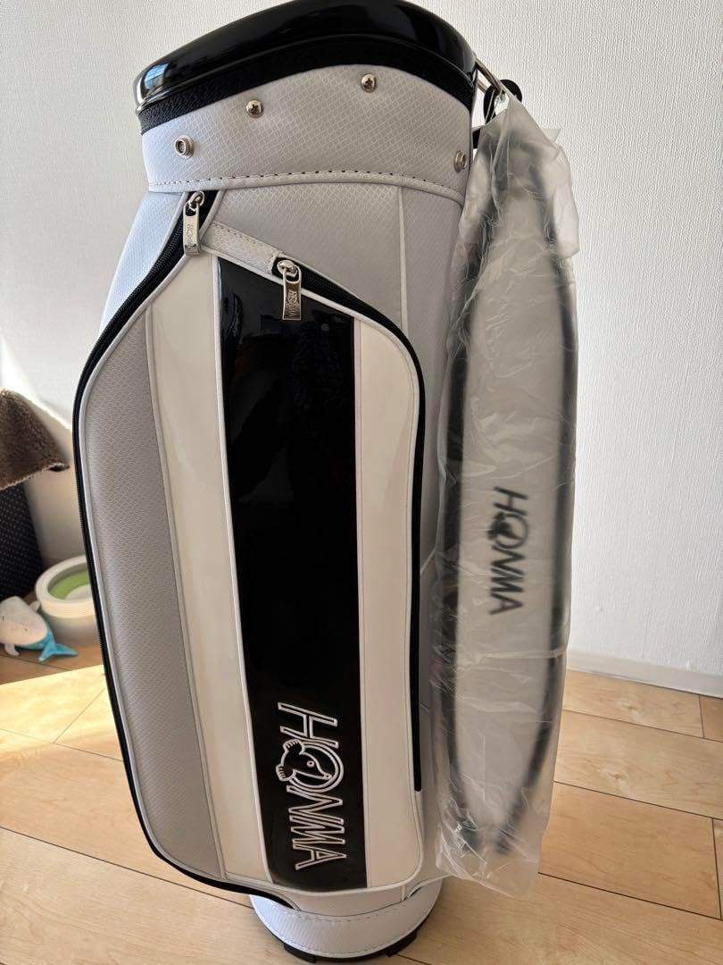 HONMA ゴルフバッグ・キャディバッグ ホワイト・ブラック HONMA ゴルフ